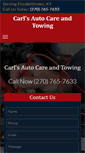 Mobile Screenshot of carlsautocareelizabethtown.com